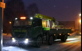 Манипулятор борт 10 тонн стрела 6 тонн