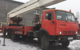 Аренда автовышки Подъемные работы услуги