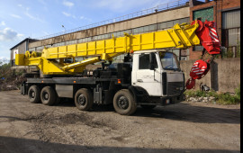 Аренда автокрана 50 тонн. Аттестованный персонал