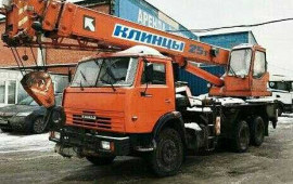Услуги автокрана 25 тонн