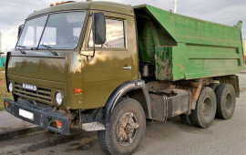 Услуги КАМАЗА по перевозке или по часовой работе