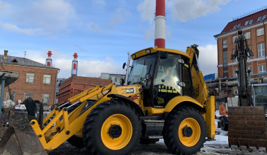 Экскаватор погрузчик JCB 4CX в аренду