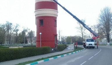 Услуги, аренда автовышки 18.24.28.32 метра.