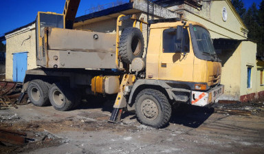 Колесный экскаватор Татра УДС аренда