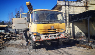 Колесный экскаватор Татра УДС аренда