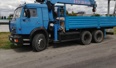Услуги манипулятора. Погрузка, доставка, перевозка