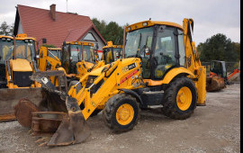 Услуги экскаватора погрузчика jcb 3 cx