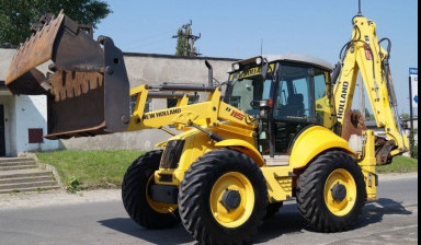 Экскаватор погрузчик new holland. Планировка. в Костроме