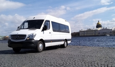 Аренда микроавтобуса в СПб с водителем.