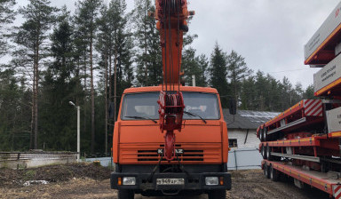 Аренда автокрана услуги Ленинградская область в Токсово