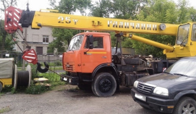 Аренда автокранов 25т, 32т, 40т, 70т