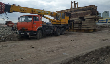 Аренда автокранов 25т, 32т, 40т, 70т