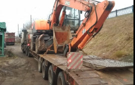 Экскаватор колесный полноповоротный