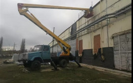 Услуги автовышек. Аренда автовышек.
