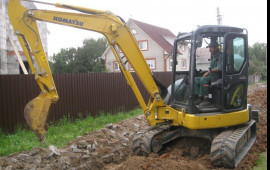 Экскаватор полноповоротный колесный погрузчик JCB