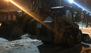 Услуги мини-погрузчик. Погрузка, планировка в Стрехнино