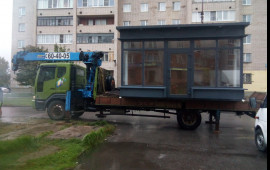 Услуги манипуляторов. Грузоперевозки заказные.