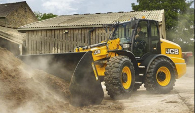 Экскаватор-погрузчик JCB аренда услуги