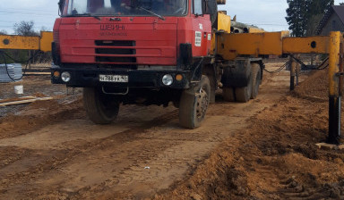 Услуги автобетононасоса недорого. Бетононасос.