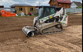 Аренда Bobcat ковш ямобур гидромолот культиватор