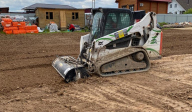 Аренда Bobcat ковш ямобур гидромолот культиватор