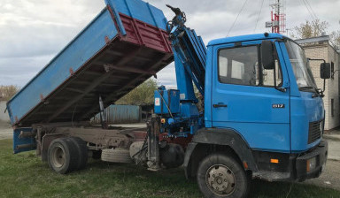 Манипулятор самосвал. Грузоперевозки заказные.