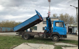 Манипулятор самосвал. Грузоперевозки заказные. в Тюбуке