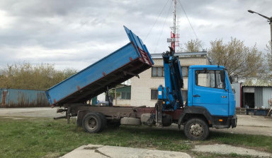 Манипулятор самосвал. Грузоперевозки заказные.