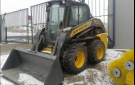 Услуги мини-погрузчика New Holland L218