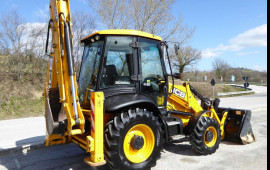 Услуги экскаватора погрузчика JCB с гидромолотом
