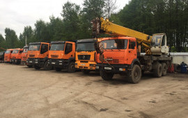Услуги аренда автокрана. Заказ спецтехника.