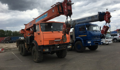 Аренда автокрана 25 тонн. Подъем, разгрузка.