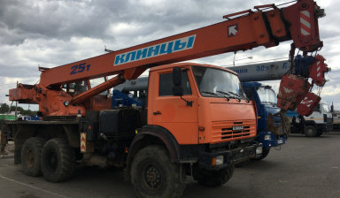 Аренда автокрана 25 тонн. Подъем, разгрузка.
