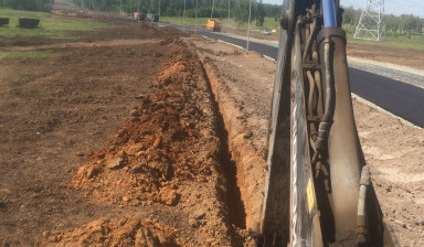 Услуги Эксковатора/погрузчика hidromek