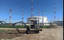 Услуги миниэкскаватора. Планировка. Копка.