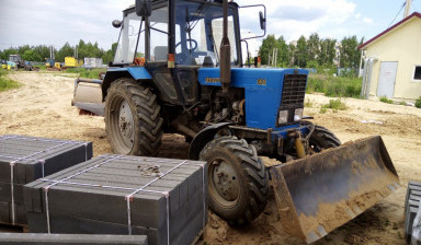 Трактор Беларус 82.1 аренда. Уборка территорий. в Иваново