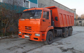 Самосвалы КамАЗ 65115 и 6520