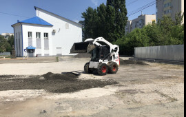 Услуги Мини Погрузчика. Планировка погрузка щетка