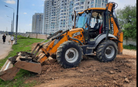Аренда экскаватора-погрузчика JCB 3CX