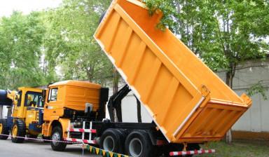 Вывоз мусора самосвал 20кубов, ломовоз 30 кубов в Воронеже