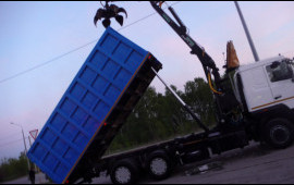Вывоз мусора самосвал 20кубов, ломовоз 30 кубов.