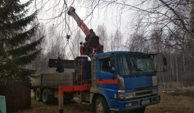 Манипулятор стрела 5 тонн. Перевозка, погрузка.
