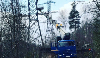 Аренда автовышки. Подъемные работы.
