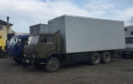 Перевозка грузов. Уфа, Башкортостан, Россия.