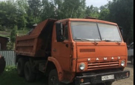 Грузоперевозки камаз. песок, щебень, земля