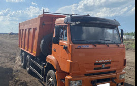 КАМАЗ самосвал аренда. Перевозка материалов.