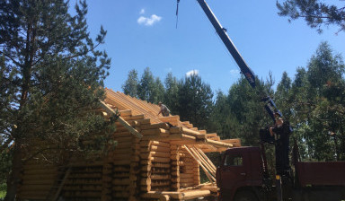 Кран - Манипулятор 7 т. Камаз 65117. Перевозка. в Вологде