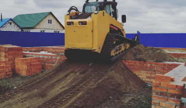 Услуги ГУСЕНИЧНОГО МИНИ-ПОГРУЗЧИКА в Курске