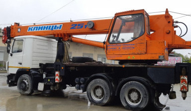 Услуги автокрана 25 тонн стрела 22/28 метров