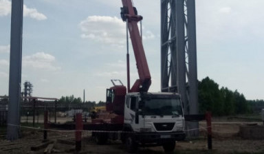 Услуги автовышки